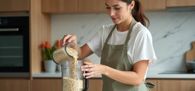 Astuces simples et rapides pour mixer des flocons d’avoine à la maison Astuces simples et rapides pour mixer des flocons d’avoine à la maison